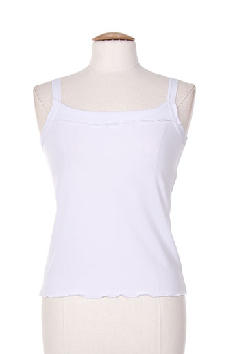 telmail t-shirts femme de couleur blanc