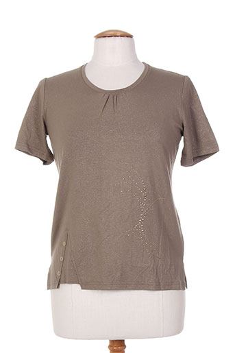 jean gabriel t-shirts femme de couleur vert