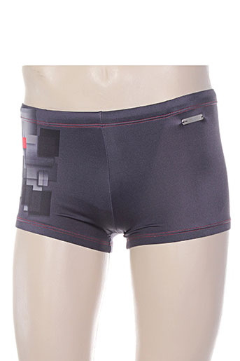 hom maillots de bain homme de couleur gris