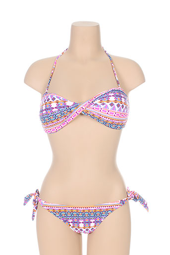 pil pull maillots de bain femme de couleur rose