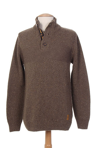 tbs pulls homme de couleur marron