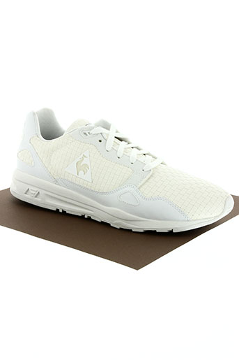 le coq sportif chaussures homme de couleur blanc