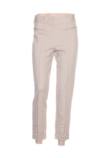 quattro pantalons femme de couleur beige