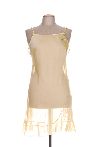antinea nuit femme de couleur jaune