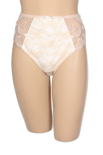 fantasie lingerie femme de couleur beige