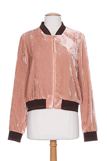 one step vestes femme de couleur rose