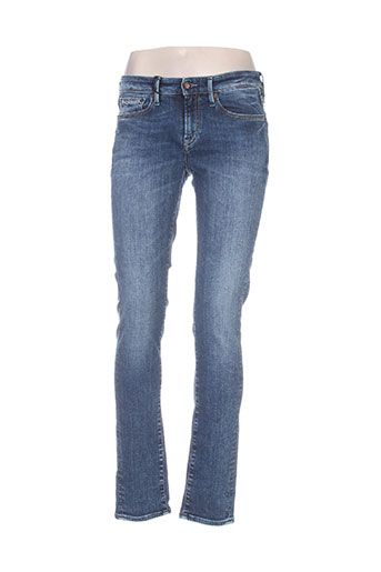 denham jeans femme de couleur bleu