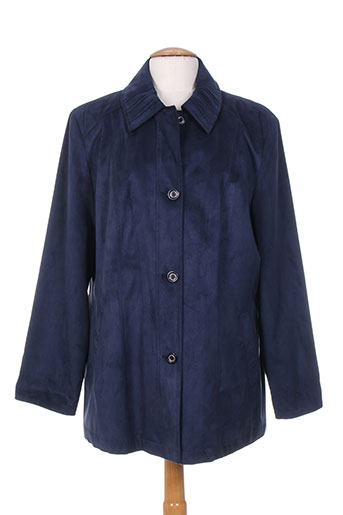 white label vestes femme de couleur bleu