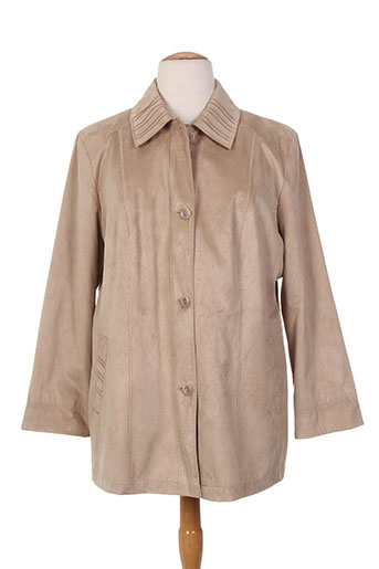white label vestes femme de couleur beige