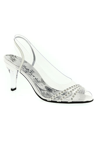 azuree chaussures femme de couleur blanc