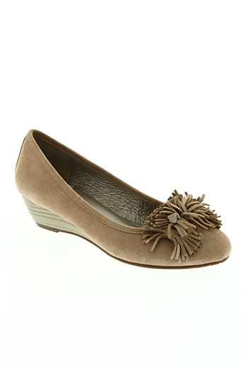 sweet chaussures femme de couleur beige