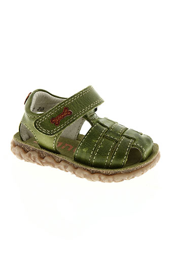 stones and bones chaussures garçon de couleur vert