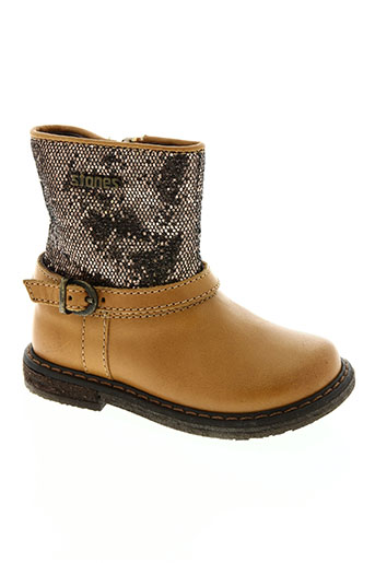 stones and bones chaussures fille de couleur marron