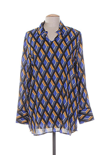 brandtex tuniques femme de couleur bleu