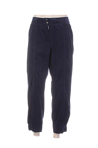 brandtex pantacourts femme de couleur bleu