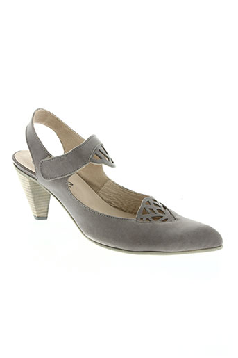 corine chaussures femme de couleur gris