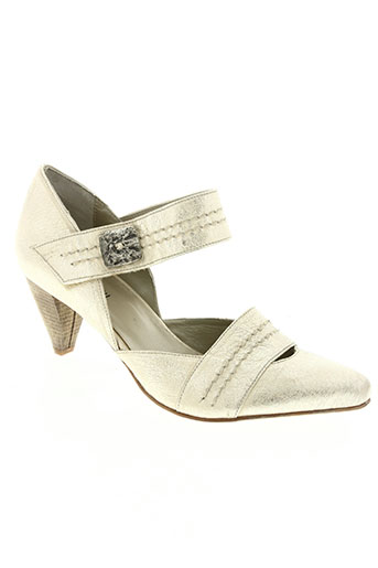 fidji chaussures femme de couleur jaune