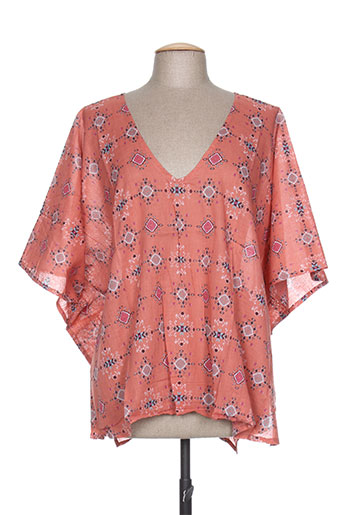 charlie joe chemises femme de couleur orange
