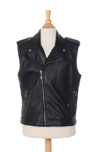 kaporal gilets enfant de couleur noir