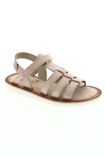 aster chaussures fille de couleur rose