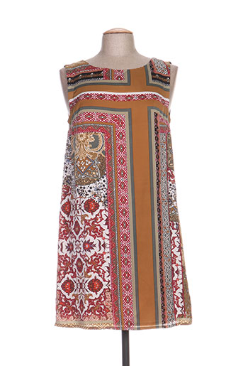 my collection robes femme de couleur marron