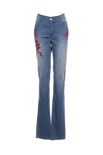 missimini jeans femme de couleur bleu