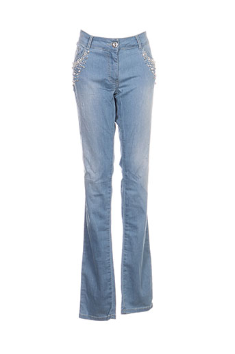 missimini jeans femme de couleur bleu
