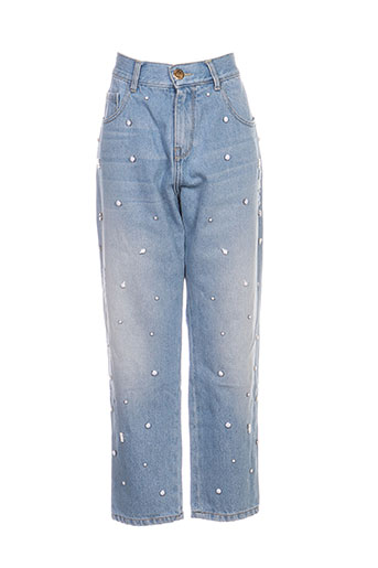 monarch jeans femme de couleur bleu