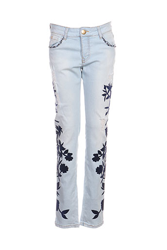 monarch jeans femme de couleur bleu