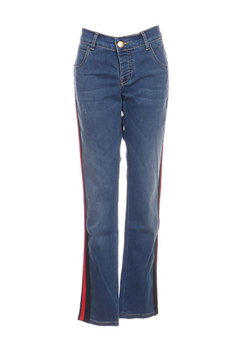 monarch jeans femme de couleur bleu