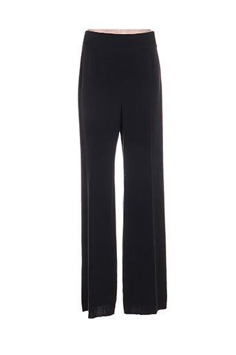 maxmara pantalons femme de couleur noir