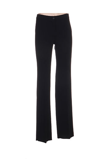 maxmara pantalons femme de couleur noir