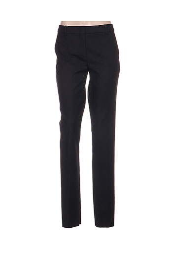 sportmax pantalons femme de couleur noir