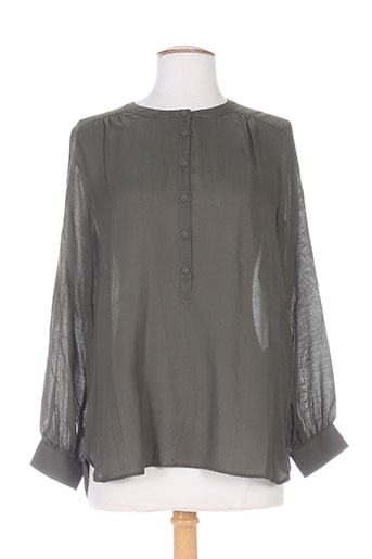 gerard darel chemises femme de couleur vert