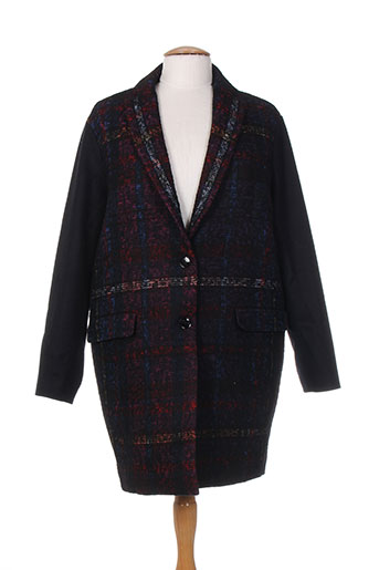 tommy hilfiger manteaux femme de couleur noir