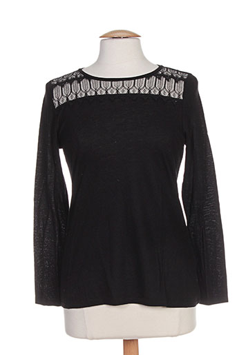 pablo gerard darel t-shirts femme de couleur noir