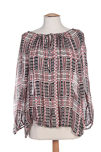 pablo gerard darel chemises femme de couleur rouge