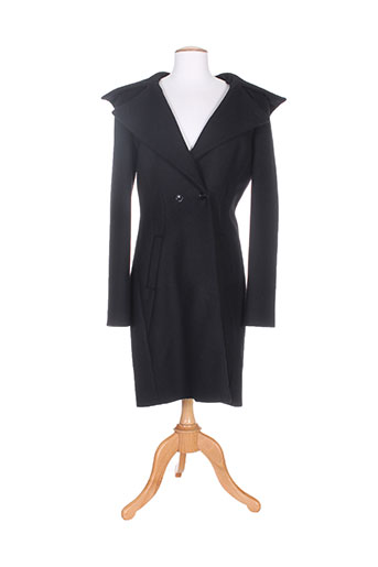 just cavalli manteaux femme de couleur noir