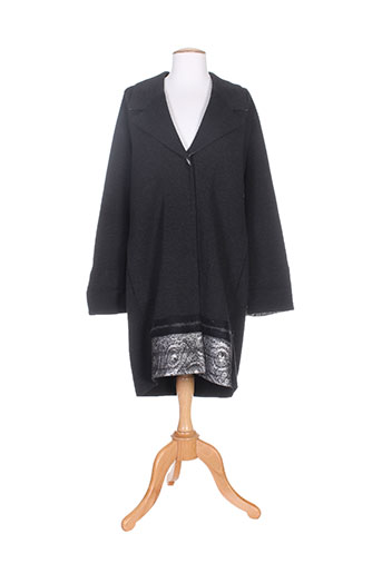 d.exterior manteaux femme de couleur gris