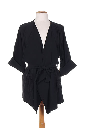 maloka vestes femme de couleur noir