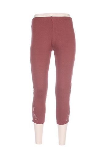 maloka pantalons femme de couleur marron