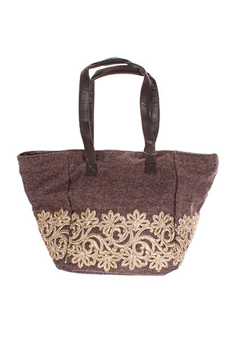 terre rouge accessoires femme de couleur marron