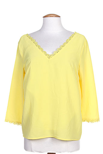 noemie EFFI_CHAR_1 co chemises femme de couleur jaune