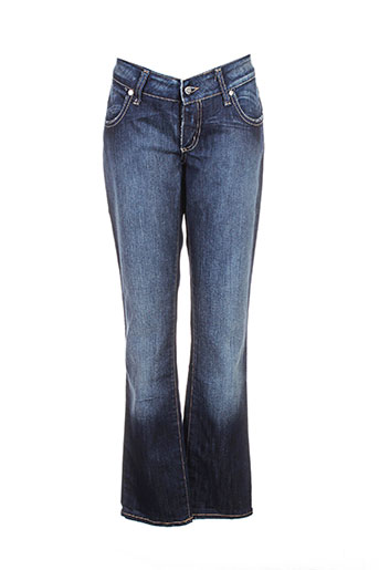met jeans femme de couleur bleu