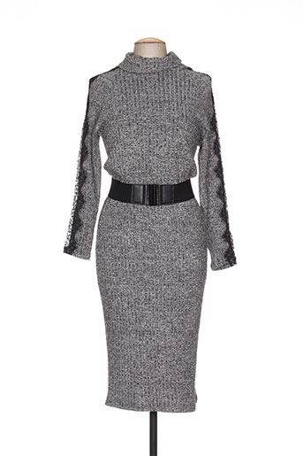jus d'orange robes femme de couleur gris