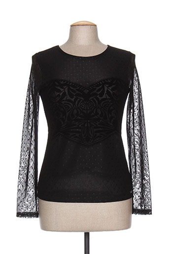 jus d'orange chemises femme de couleur noir