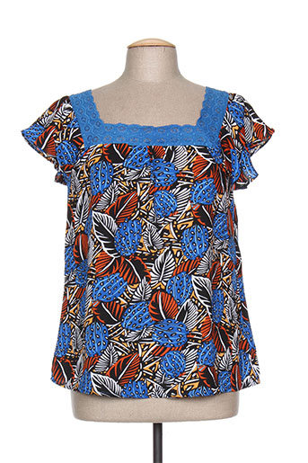 my collection chemises femme de couleur bleu