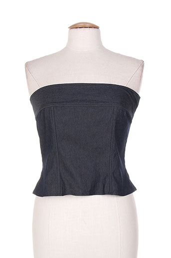 pablo gerard darel chemises femme de couleur bleu