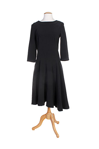 think chic robes femme de couleur noir