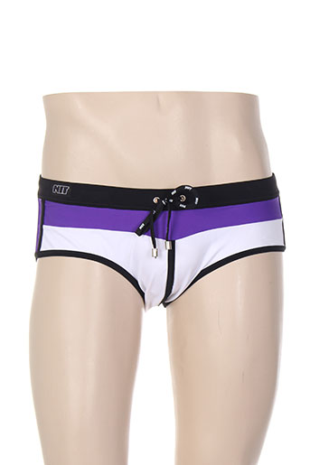 nit maillots de bain homme de couleur blanc